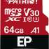 Patriot Memory EP microSDXC V30 A1 64 ГБ