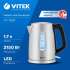 Чайник электрический Vitek VT-7087, 2150Вт, сталь