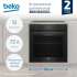 Духовой шкаф Beko BBIM18300SG,  черный