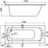 Santek Monaco XL 170x75 см