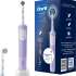 Электрическая зубная щетка Oral-B Vitality Pro 80368962 насадки для щётки: 2шт, цвет:сиреневый