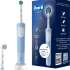 Электрическая зубная щетка Oral-B Vitality Pro 80821814 насадки для щётки: 2шт, цвет:голубой