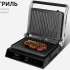 Электрогриль RED solution SteakPRO RGM-M81,  черный и серебристый