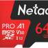 Netac microSD P500 Extreme Pro 64 ГБ