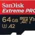 SanDisk Extreme Pro V30 A2 microSDXC UHS-I U3 400 ГБ