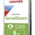 Жесткий диск Toshiba S300 HDWT860UZSVA,  6ТБ,  HDD,  SATA III,  3.5"