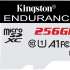 Карта памяти microSDXC UHS-I U1 Kingston High Endurance 256 ГБ, 95 МБ/с, Class 10, SDCE/256GB,  1 шт., без адаптера