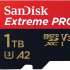 Карта памяти microSDXC UHS-I U3 Sandisk Extreme Pro 1024 ГБ, 200 МБ/с, Class 10, SDSQXCD-1T00-GN6MA,  1 шт., переходник SD