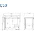 Компрессорный автохолодильник Alpicool C50 (12/24)