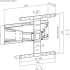 Кронштейн для телевизора ULTRAMOUNTS UM955, 37-75", настенный, поворот и наклон,  черный