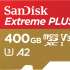 SanDisk Extreme Plus V30 A2 microSDXC UHS-I U3 400 ГБ