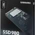 SSD накопитель Samsung 980 MZ-V8V1T0BW 1ТБ, M.2 2280, PCIe 3.0 x4,  NVMe,  M.2