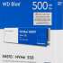 SSD накопитель WD Blue SN570 WDS500G3B0C 500ГБ, M.2 2280, PCIe 3.0 x4,  NVMe,  M.2