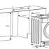 Встраиваемая стиральная машина WEISSGAUFF Premium WMDI 6148D с сушкой
