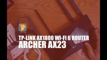 NEW! TP Link Archer AX23: AX1800 Wi-Fi 6 Router