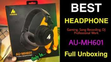 Maono AU-MH601 Professional Headphones Unboxing | Best In Price | Studio Headphones