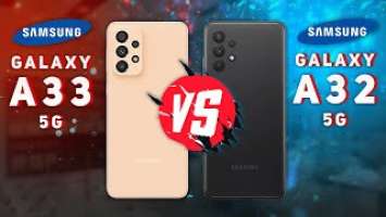 Samsung Galaxy A33 5G vs Samsung Galaxy A32 5G