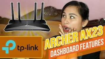 TP-Link Archer AX23 Dashboard Features 2021