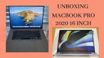 UNBOXING MACBOOK PRO 2020 16 INCH | MAGIC KEYBOARD UNBOXING 2020 & MAGIC MOUSE 2 MACBOOK PRO