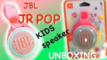 JBL JR POP kids wireless bluetooth speaker - unboxing