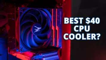 Zalman CNPS10X Review & Test - Best Budget Gaming CPU Cooler!