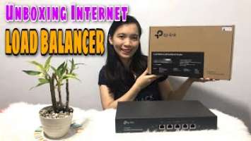 UNBOXING TP-Link TL-R480t+  TL-R470 MODEL UPGRADE LOAD BALANCE BROADBAND ROUTER | Aiza Guns