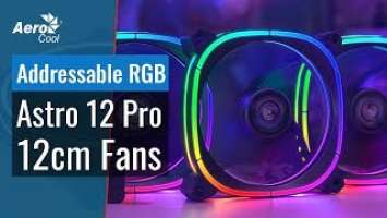 AeroCool Astro 12 Pro - How to Control the Addressable RGB with Your Motherboard