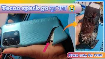 tecno spark go 2022 display change | Tecno spark go display price | battery, back panel, frame price