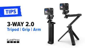 GoPro: How to Use 3-Way 2.0 (Tripod | Grip | Arm) - One of The Most Versatile GoPro Mounts