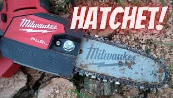 Milwaukee M12 FUEL 2527-20 HATCHET 6" Pruning Saw - Talking Hands Tools Review