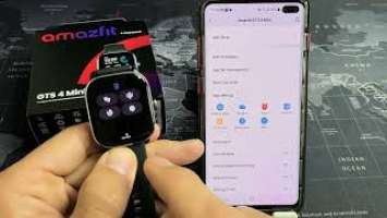 Amazfit GTS 4 Mini: How to Find Watch or Phone