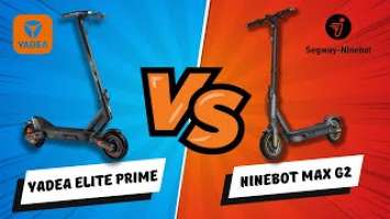 Yadea Scooter ElitePrime vs Ninebot KickScooter MAX G2 | Which One Should You Buy?