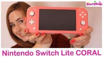  HAPPINESS IN A BOX  Nintendo Switch Lite CORAL Unboxing!!