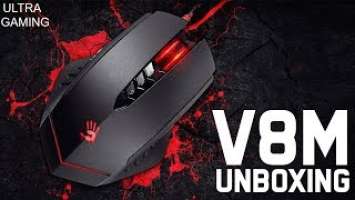 Bloody V8m Unboxing Pakistan | X’GLIDE ULTRA CORE 3 GAMING MOUSE | Bloody V8m Gaming Mouse