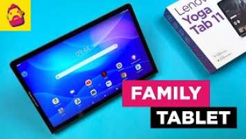 Lenovo Yoga Tab 11 Review / BEST Family Entertainment Tablet