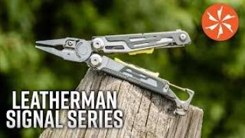 Leatherman Signal Camping and Survival Multi-Tools Available at KnifeCenter.com