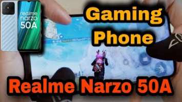 Realme Narzo 50A Free Fire Test || Realme Narzo 50A Unboxing With Free Fire Gameplay Test ||l