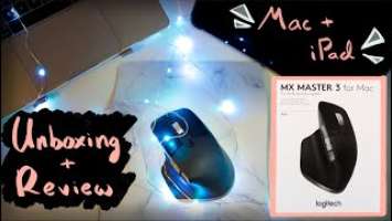 Logitech MX Master 3 for Mac | Unboxing and Review ✨