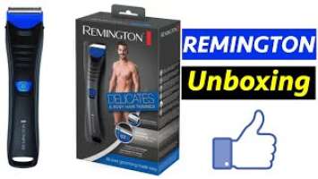 Remington BHT250 Delicates & Body Hair Trimmer Unboxing