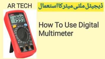 How to use digital multimeter UNI-T UT33B+