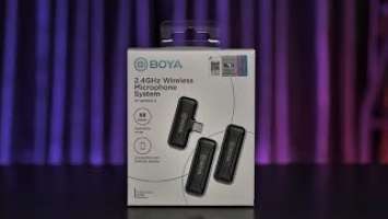 BOYA BY WM3T2 U2 WIRELESS MICROPHONE FOR SMARTPHONES