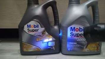 Сравнение канистр масла Mobil Super 3000 x1 5W-40 до и после ухода с российского рынка