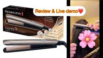 Remington Keratin Protect s8540 review and live demo by Aateka Usman