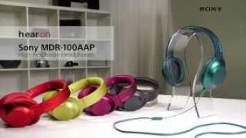 h.ear on: Sony MDR100AAP Hi-Res colour headphones