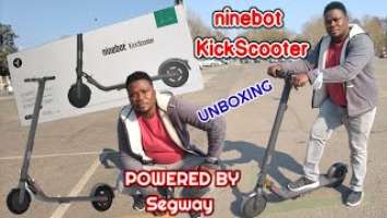 UNBOXING NINEBOT E25E SCOOTER  By Segway, Setup & App tour.