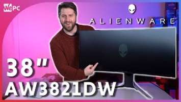 Alienware AW3821DW 38" Curved Gaming Monitor UNBOXING!