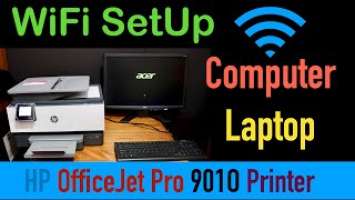 HP OfficeJet Pro 9010 SetUp Computer or Laptop Windows 10 Review.