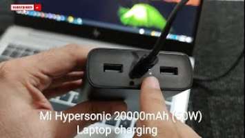 ⚡ Mi Powerbank Hypersonic 20,000mAh with 50W | First Time trying to charge Laptop | PART - 2 ⚡