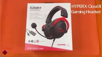 HyperX Cloud II Gaming Headset Unboxing