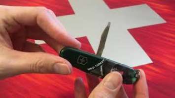 Wild Turkey from Victorinox like Hiker Model